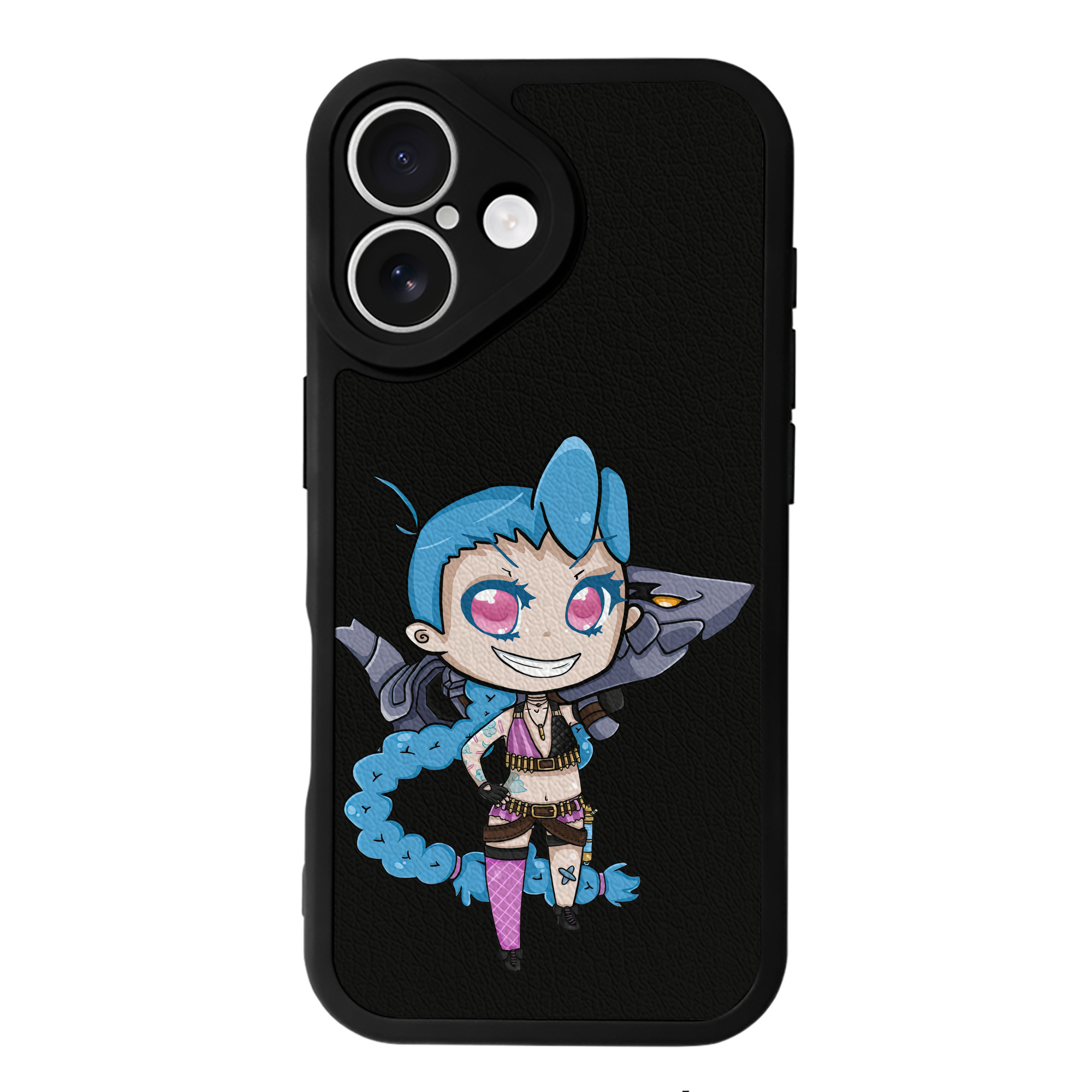 リーグ・オブ・レジェンド League of Legends LOL 【iPhone 16シリーズ対応】シリコンスマホケース（レザー調） 材質：シリコン